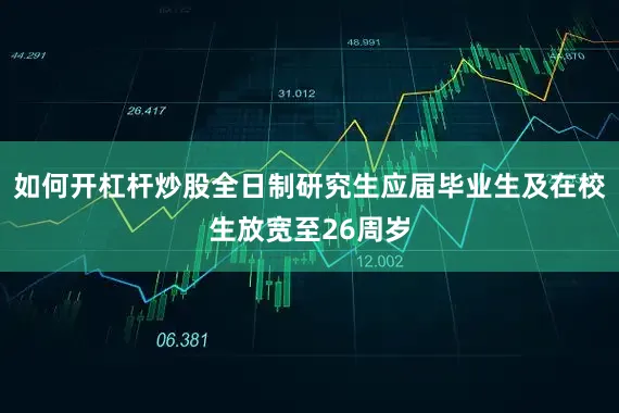 如何开杠杆炒股全日制研究生应届毕业生及在校生放宽至26周岁